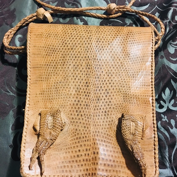 🐊 Leather Gator Purse